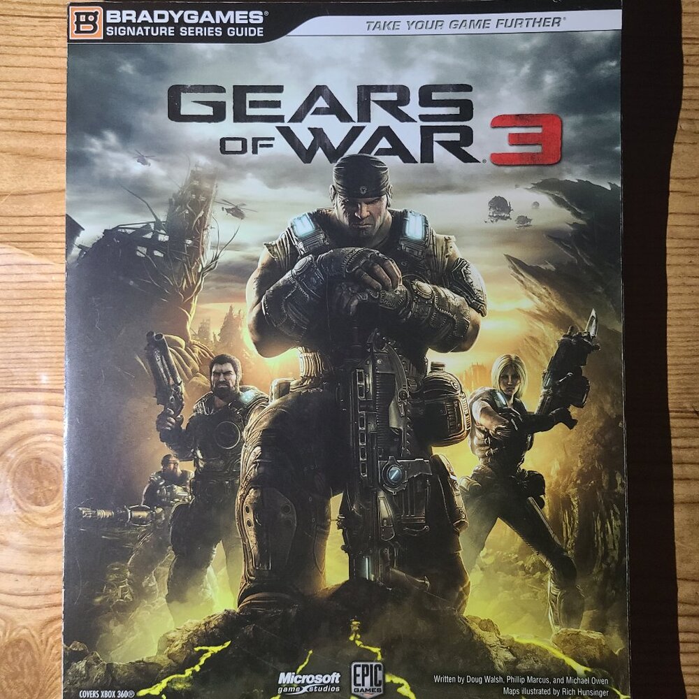 Gears of War 3 Bradygames Strategy guide